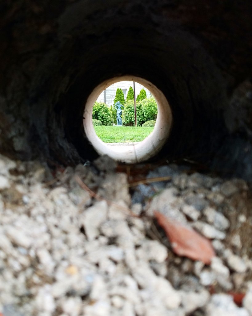 Free Spirit Through a Drain Pipe 