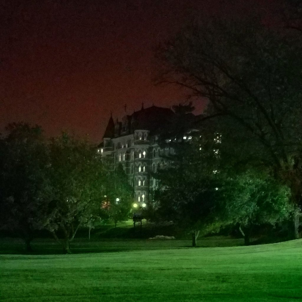 Saint Joseph's Hall at Night 