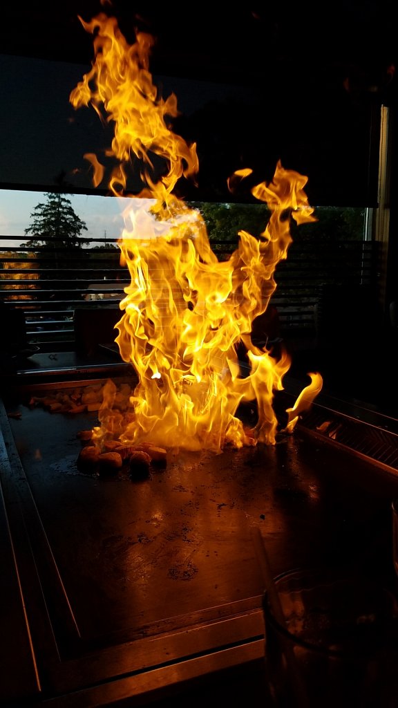 Hibachi Fire