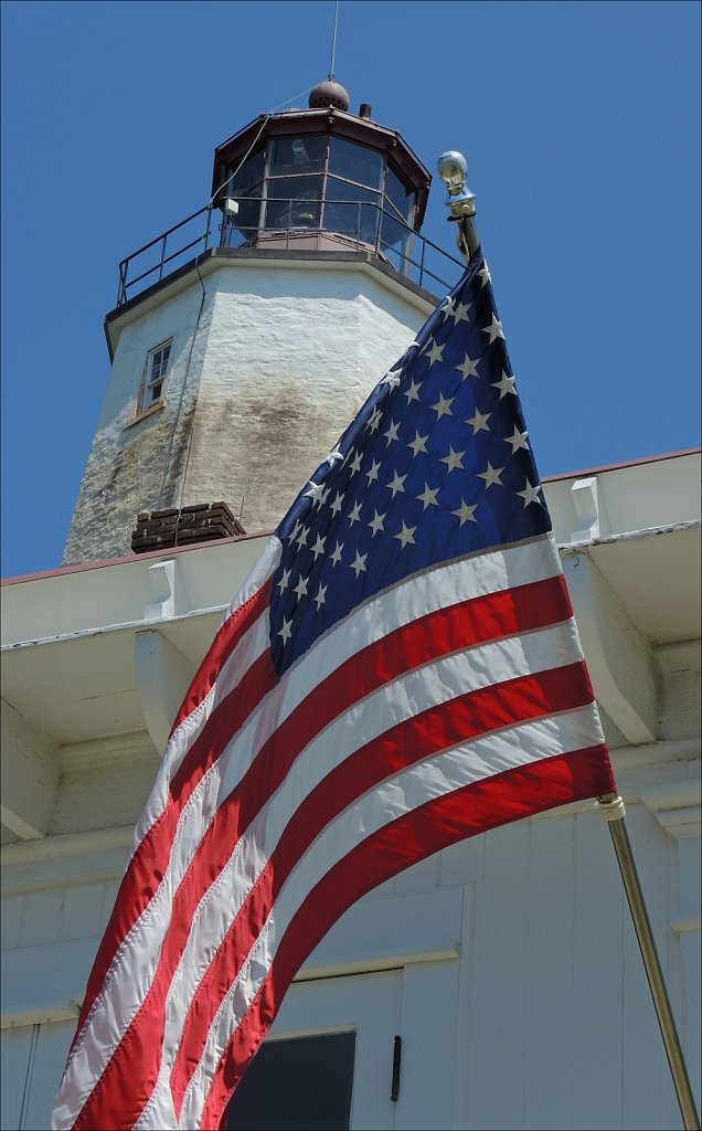 Old Glory & The Lighthouse