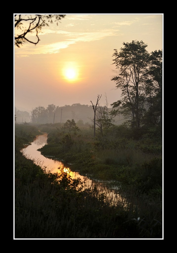 Black River Sunrise