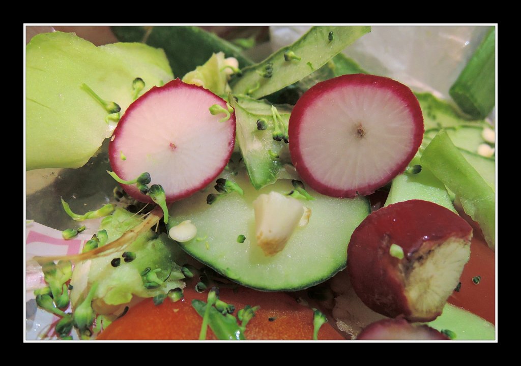 A Face Off with Vegetables