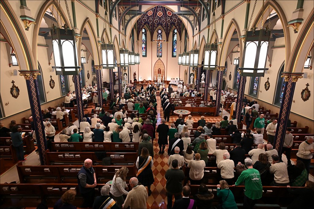 Saint Patriick's Day Parade Mass