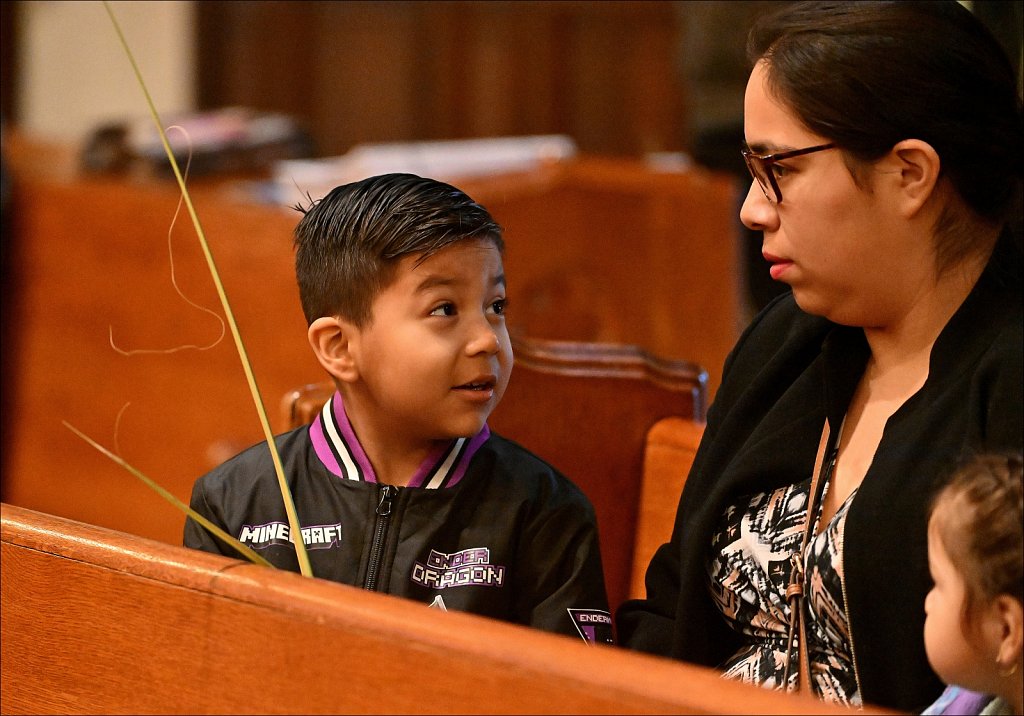 2024 Palm Sunday at Saint Paul RC Church