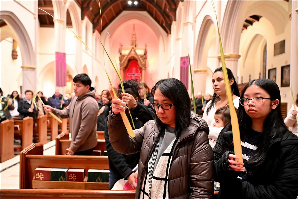2024 Palm Sunday at Saint Paul RC Church