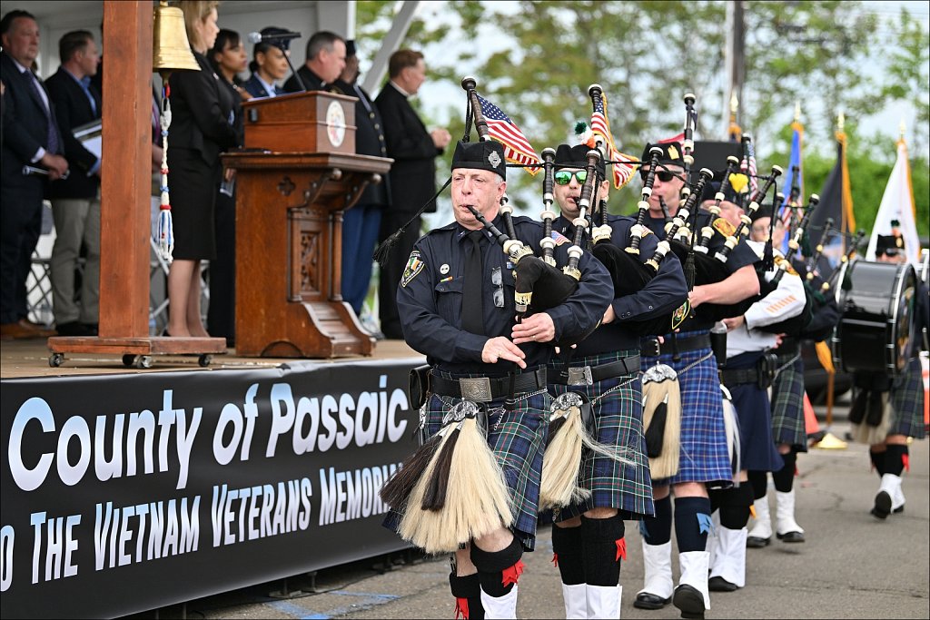 Dedication of Vietnam War Memorial