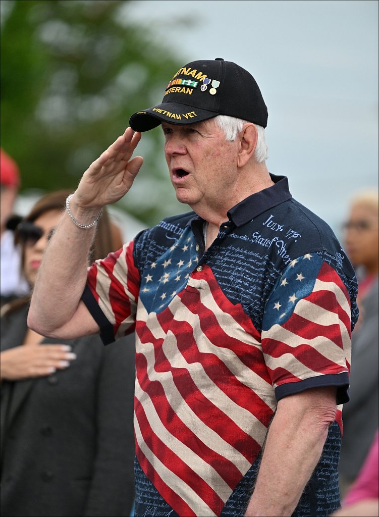Dedication of Vietnam War Memorial