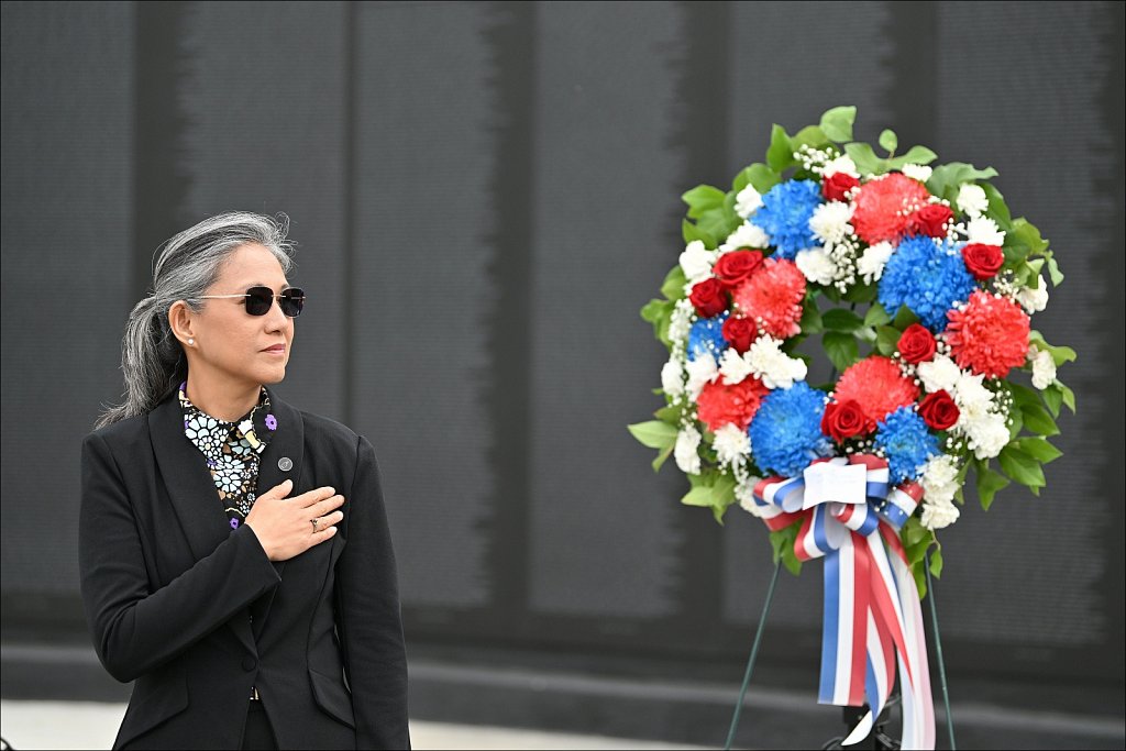 Dedication of Vietnam War Memorial