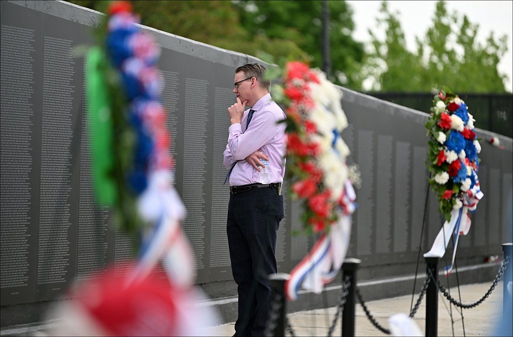 Dedication of Vietnam War Memorial