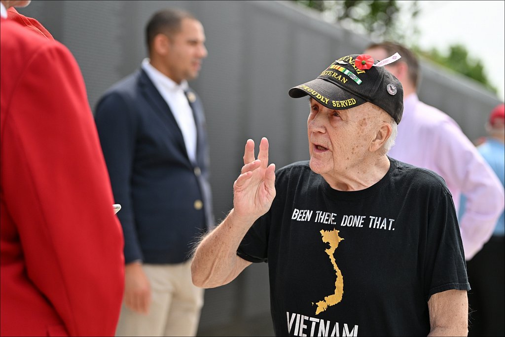 Dedication of Vietnam War Memorial