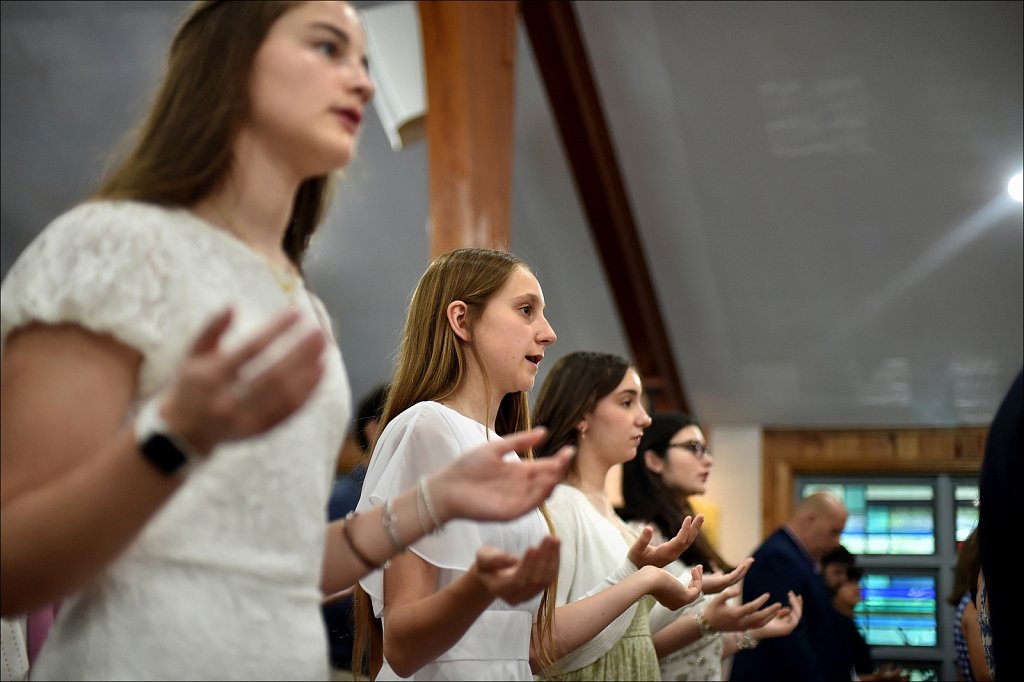 Confirmation at Saint Catherine RC Church