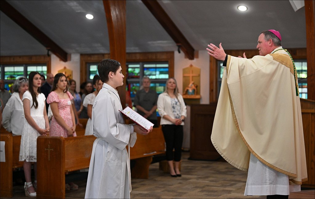 Confirmation at Saint Catherine RC Church