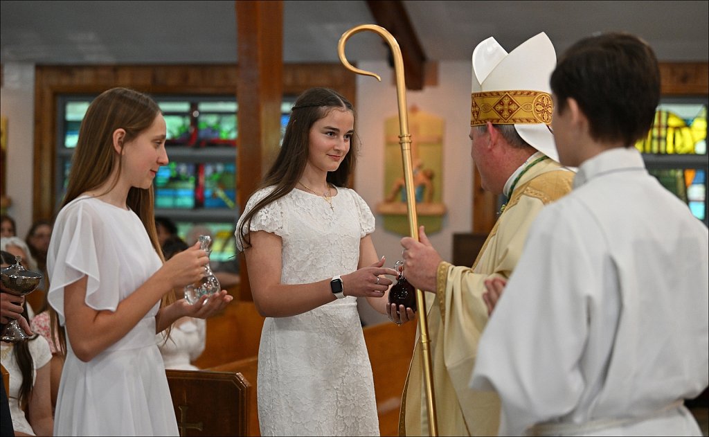 Confirmation at Saint Catherine RC Church
