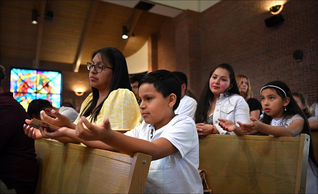 Celebration for 1st Communicants 