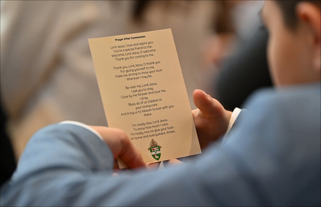 Celebration for 1st Communicants 