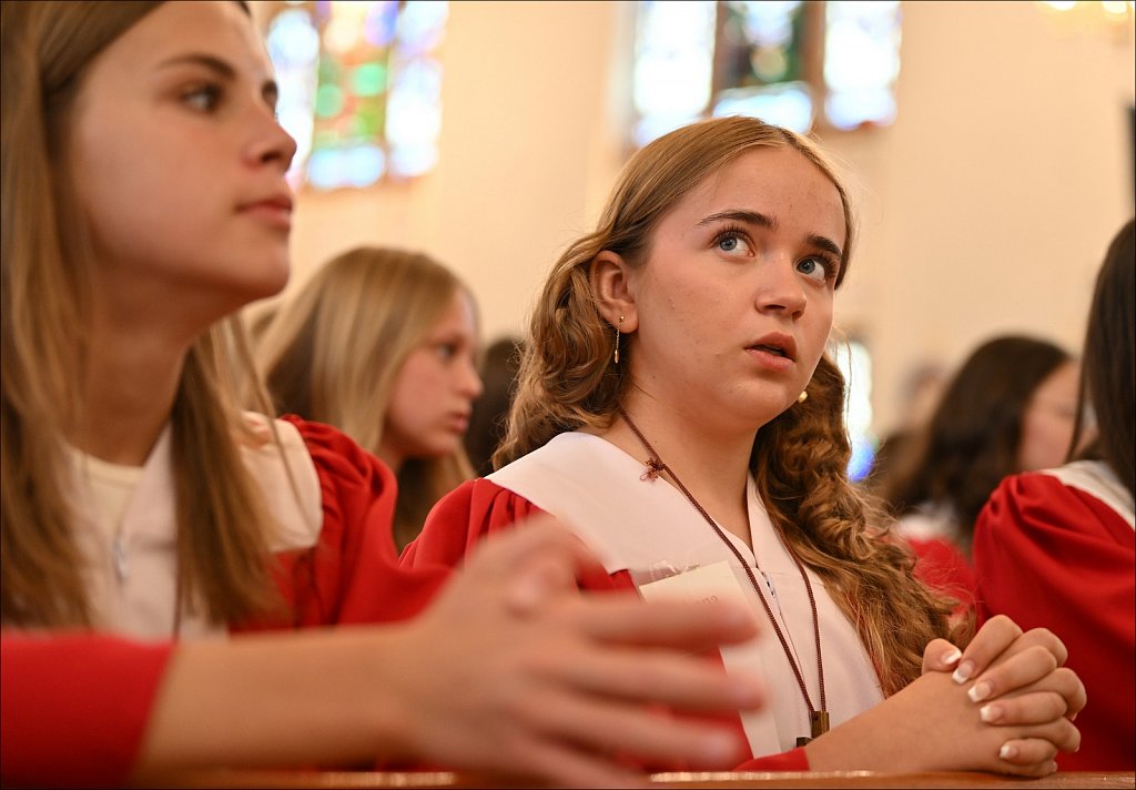 Confirmation at Holy Rosary RC Church