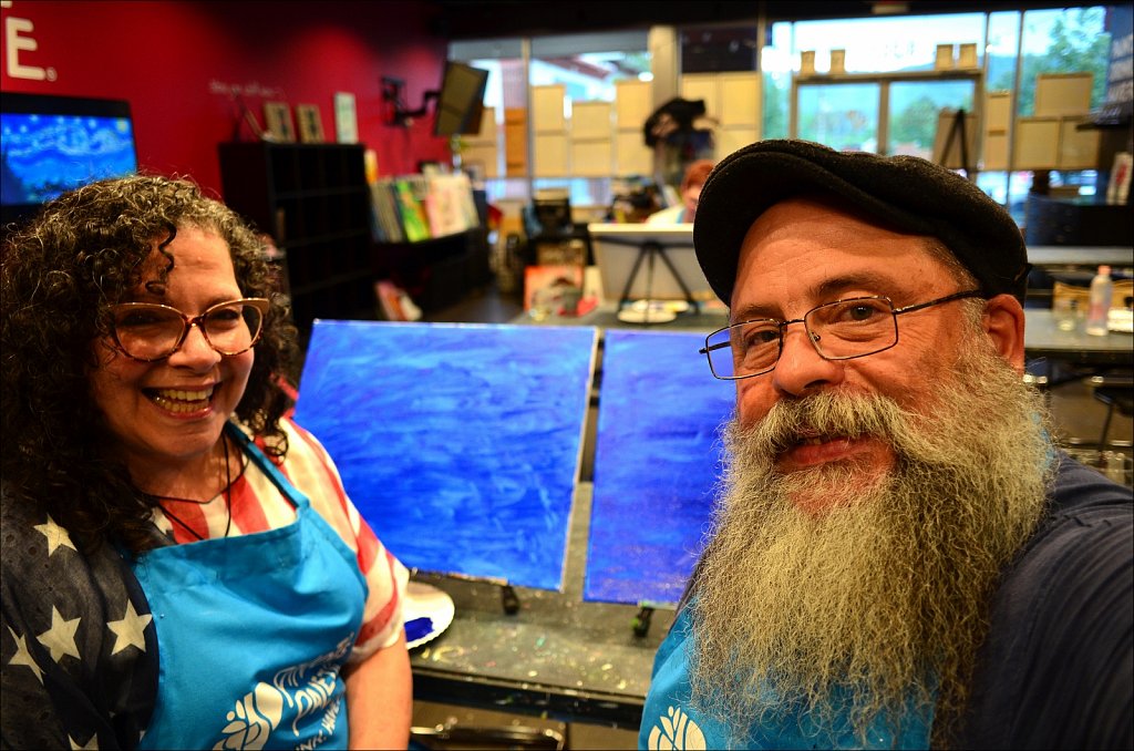 Painting Like van Gogh