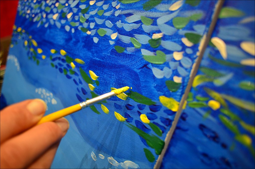 Painting Like van Gogh