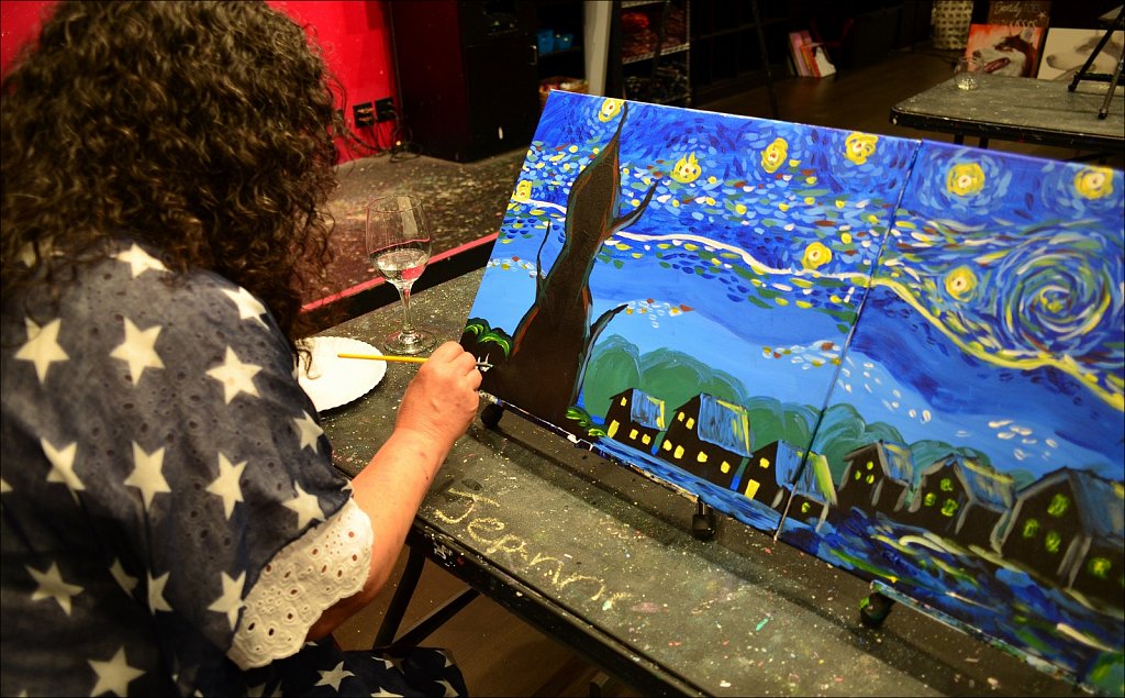 Painting Like van Gogh