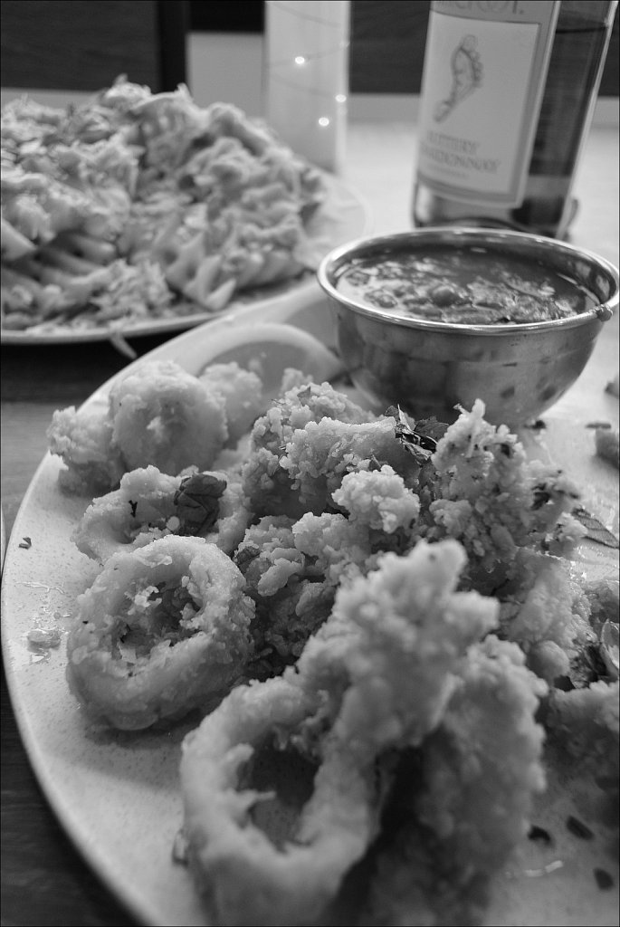 Fried Calamari at  Carol's On The Water 
