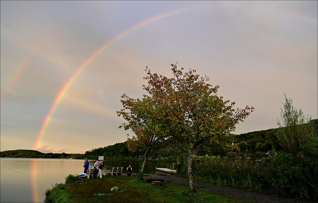 Budd Lake Rainbow