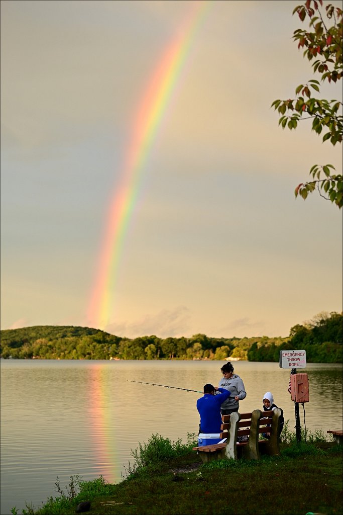 Budd Lake Rainbow